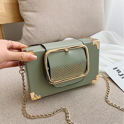 

Tailored Fashion Women Retro Square Leather Messenger Crossbody Bags Bag Shoulder Bags