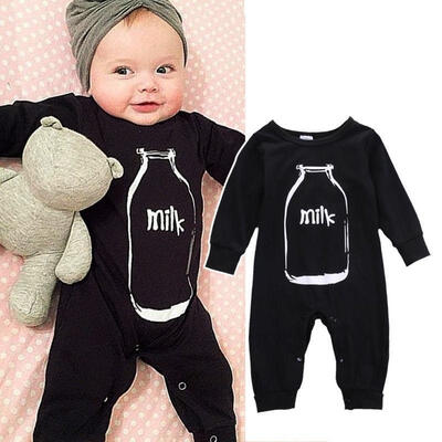 

Cotton Newborn Toddler Baby Boy Romper Jumpsuit Bodysuit Clothes Outfits 0-24M