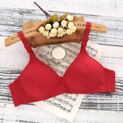 

〖Follure〗Medium-aged Thin Bra Without Steel Ring Comfortable Underwear Large Cup Bra