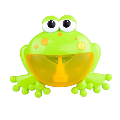 

Baby Bath Toy Bubble Machine Frog Automatic Bubble Maker Blower Music Bubble Maker Bathtub Soap Machine Toy for Children