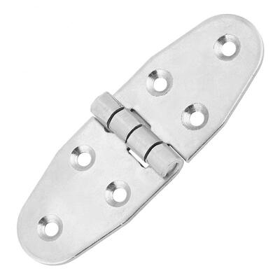 

Greensen 2pcs Stainless Steel Butt Hinge Door Round Edge Flip Tray Hinge 124cm