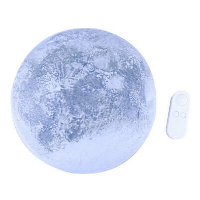 

Indoor 6 Kinds Phase Of LED Wall Moon Lamp With Remote Control Healing Moon Wall Ceiling Lamp Wall Hanging Lamp For Kids