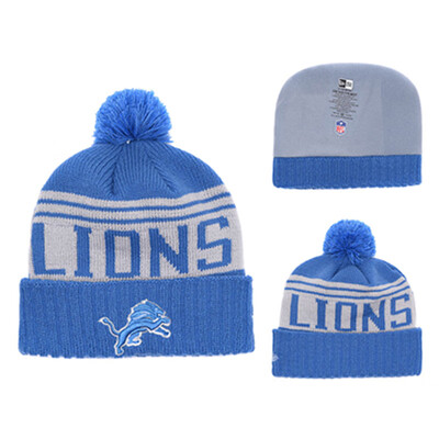 

NFL Football League Lions Detroit Lions New Era New York Knitted Wool Baseball Cap