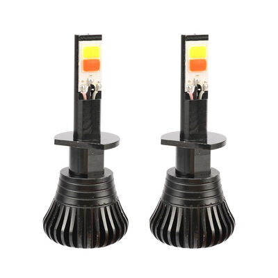 

2Pcsset H1 LED High Power Car Front Fog Bulbs Low Beam Fog Light Bulbs 80Wset Auto Driving Lamps