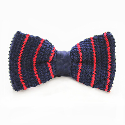 

Manufacturers retail wholesale custom-made knitted cotton bow tie a generation of new knitted bow tie wool bow tie