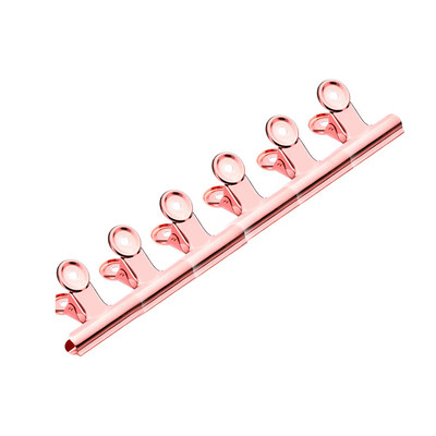 

6pcs Curvature Clips Curve Nail Pinching Tool Stainless Steel Acrylic Nail Pincher Clips Silvery