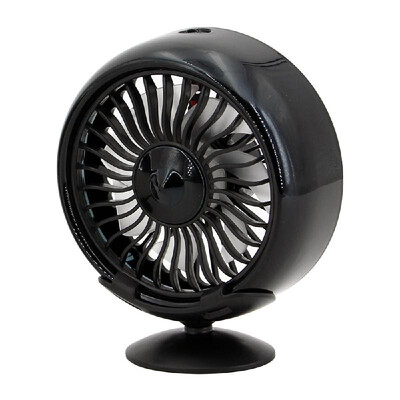 

Mini Car Fan for Air VentDashboard 3 Speeds USB Cooling Fan with Cable Built-in Colorful LED Light