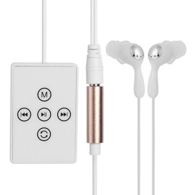 

MP3 Music Player Built-in 4GB IPX8 Waterproof Swimming FM Radio Headphones
