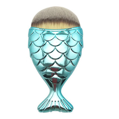 

〖Follure〗Fish Scale Makeup Brush Fishtail Bottom Brush Powder Blush Makeup Cosmetic Brush