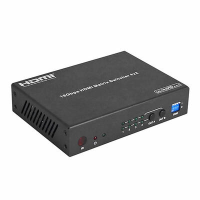 

HDMI 18Gbps 4x2 HDMI20 Matrix Switcher 4Kx2K 1080P HD Splitter Amplifier