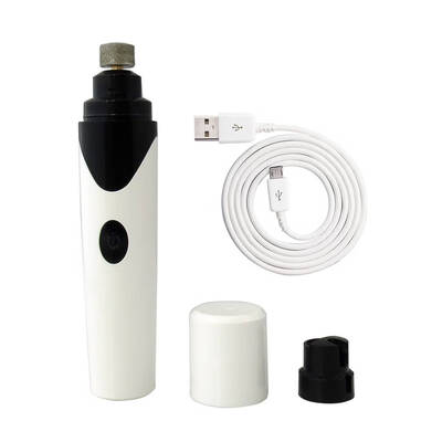 

USB Charging Rechargeable Electric Dog Nail Grinders Clippers Dog Cat Claws Nail Grooming Trimmer Tools