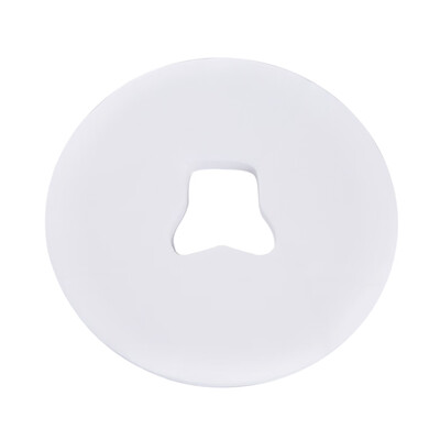 

100pcsbag Beauty Salon Face Pad Bed Table Face Hole Cover Spa Massage Disposable Breathing Sheet White
