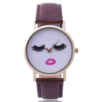 

Wish explosion models factory direct ladies belt watch blinking casual quartz watch one generation hair
