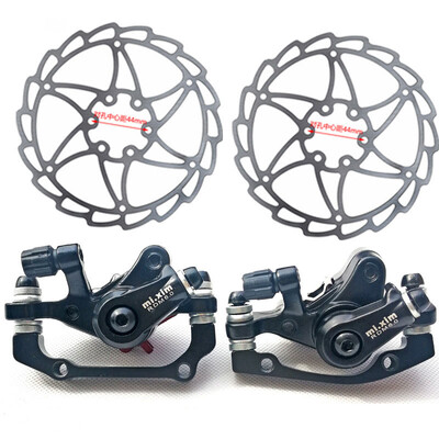 

MTB Disc Brake Sets Mechanical Front And Rear Black Cable Brake Caliper 1 Pair