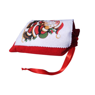 

〖Follure〗Christmas Gift Candy Bag Merry Christmas Santa Claus Snowman Decor A