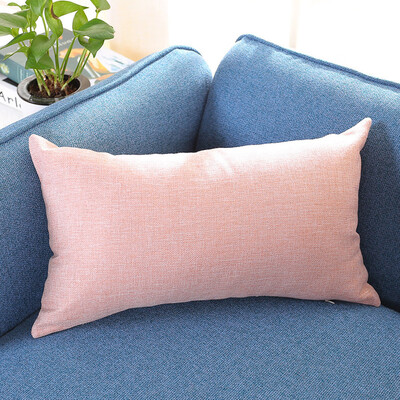 

Siaonvr Rectangle Cushion Cover Silk Throw Pillow Case Pillowcase