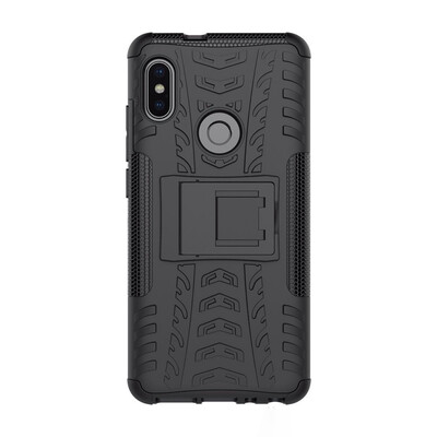Tire Pattern Bracket Drop-Resistant Phone Case for Xiaomi Redmi Note5 Pro