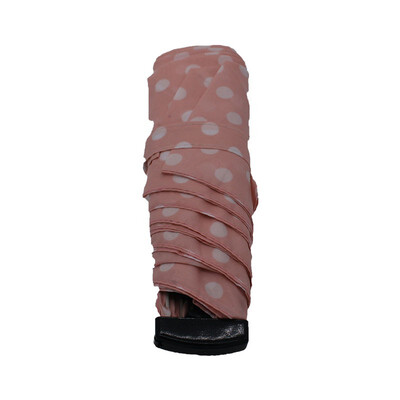 

JIA BEI Pink White Folding Umbrella Polyester 2088CM