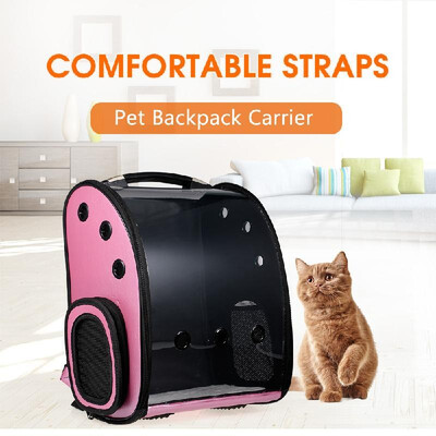 

Pet Carrier Backpack Space Capsule Dog Carrier Detachable Zipper Assembled Polarized Hard Shell Breathable Mesh Design Pet Backpac