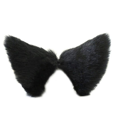 

Night Party Club Ball Wearing Deacorate Cat Fox Fur Ear Pattern Hair Clip Bell PY1 P18