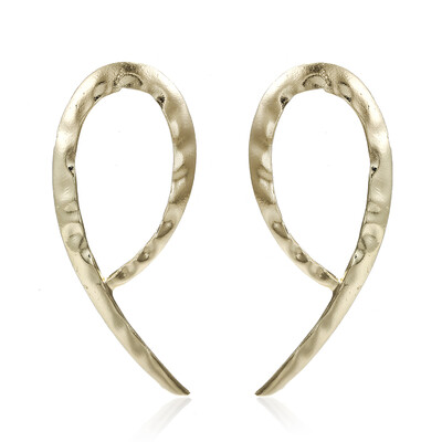 

New Punk Heavy Metal Dangle Drop Earring Gold Color Geometric Statement Earrings For Women Jewelry Female Accessories