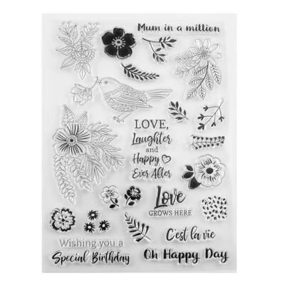 

Transparent Clear Seal for DIY Scrapbooking Photo Album Decorative Stamp