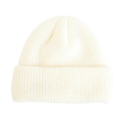 

10 Colors Solid Color Knitted Beanie Cap Winter Warm Brimless Skull Cap For Unisex Women Men
