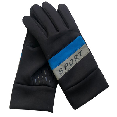 

Men Women Outdoor Sports Cycling Riding Gloves Pair Autumn Winter Hand Warmer