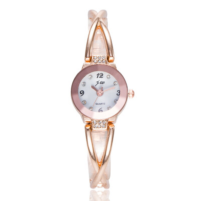 

Xianlejiao Rose Gold Bracelet Watch Luxury Atmosphere Diamond Diamond Watch