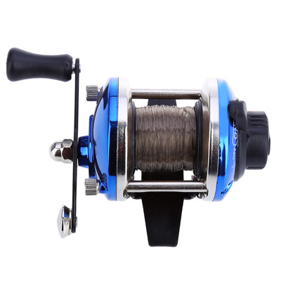 

Mini Right Hand Casting Fishing Reel Sea River Ocean Boat Gear with 02mm 50m Line