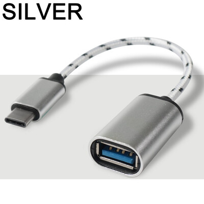 

STONEGO OTG Adapter Cable Male to Female On-The-Go Aluminum Connector for Android SmartphoneTabletNew Laptop with OTG Function