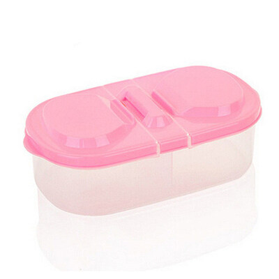 

Fresh Food Cereal Bean Snacks Sauce Storage Box Kitchen Container Plastic Case