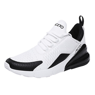 

2019 mens shoes men walk shoes patchwork Fashion solid Mens Leisure Athletic Flat Mesh Shoes Non-Slip Light Sneakers
