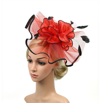 

Women Sinamay Fascinator Cocktail Party Hat Wedding Church Kentucky Derby Dress