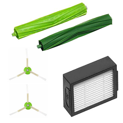 

〖Follure〗Side Brush&Hepa Filters&Rolling Brush for iRobot Roomba i7i7i7Plus Cleaner