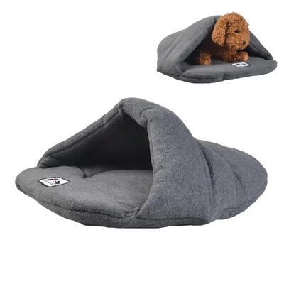 

Pet Cat Dog Puppy Nest Bed Soft Warm Cave House Sleeping Bag Mat Pad ML