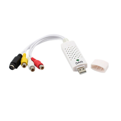 

USB Video Audio Capture Card HD Video Converter Adapter Edit Acquisition for Camcorder DVD PC Plug&Play
