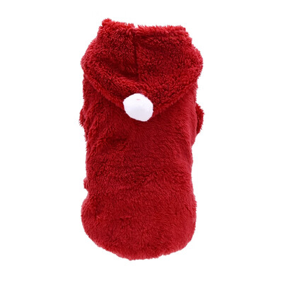 

Warm Pet Dog Clothes Double Sided Thickening Velvet Coat Warm Jumpsuit Jacket for Small Medium Large Pet Autumn Winter -XXL