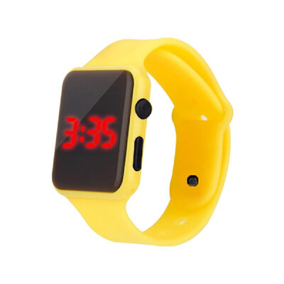 

Student Fashion Rectangle Watch Intelligent Electronic LED Watch