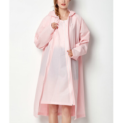 

〖Follure〗Womens Rain Jacket Outdoor Zipper Waterproof Windproof Coat Outwear