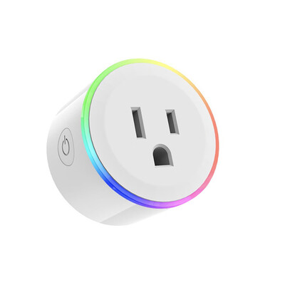 

Gobestart LED Coloured Lights WIFI Intelligent Socket Work with Amazon Alexa