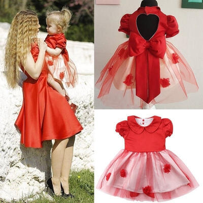 

Toddler Kids Baby Girls Weeding Party Princess Baby Girl Prom Formal Backless Dress