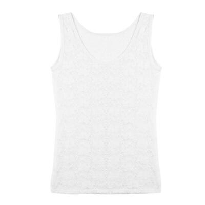 

Women Summer Sleeveless Vest Round Neck Ladies Bodycon Tank Tops White