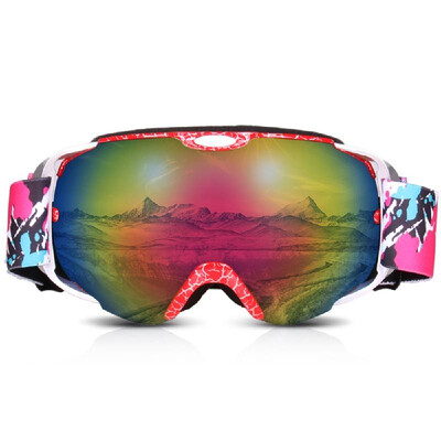 

OGT Ski Goggles Double Layers Anti-fog UV Protection Skiing Goggles Men Women Snow Snowboard Goggles