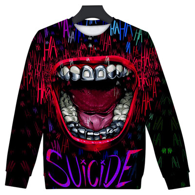 

Toponeto Summer Fashion Men Laugh at Round-necked Long-sleeved Tops