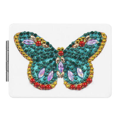 

DIY Butterfly Special Shaped Diamond Painting Ultra-thin Mini Makeup Mirror