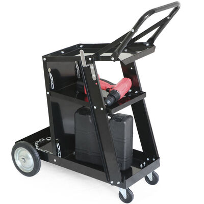 

Rolling Movable Welding Cart Plasma Cutting Machine Storage w Wheels