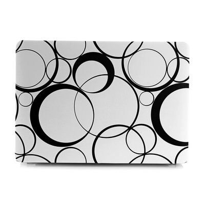 

Ultra Thin Light Weight White Purple Leopard Print Pattern Laptop Hard Case Shell Cover for Apple Macbook Retina 13 133in