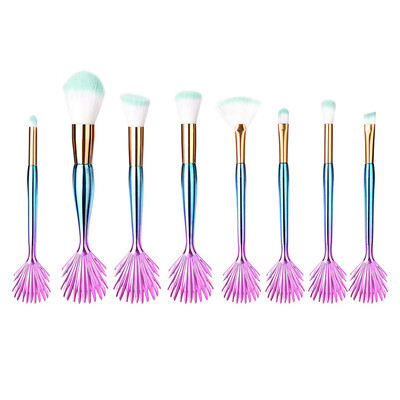 

〖Follure〗8 Pcs Make Up Foundation Eyebrow Eyeliner Blush Cosmetic Concealer Brushes