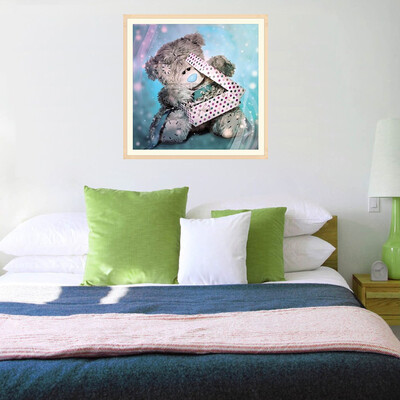 

Gobestart 5D Embroidery Paintings Rhinestone Pasted DIY Diamond Painting Cross Stitch